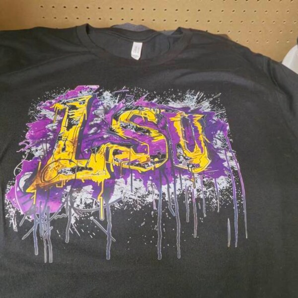 LSU Digital Art - Etsy
