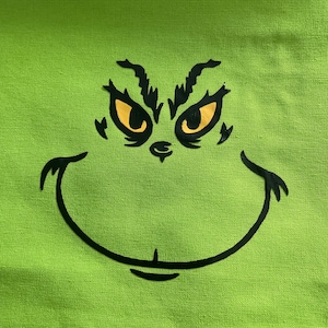 Vinyl Grinch for Your DIY Christmas Projects comes With - Etsy