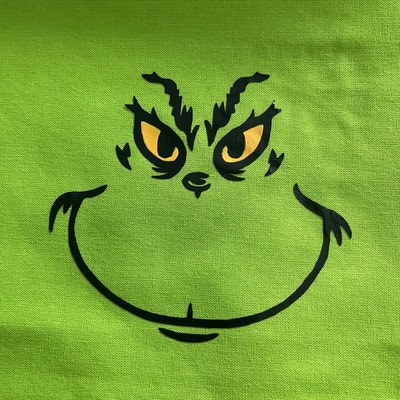 Vinyl Grinch for Your DIY Christmas Projects comes With - Etsy