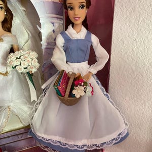 Belle Blue Doll Dress With Bow: Fits 11.5 or 17 Inch Dolls - Etsy Belle Blue Doll Dress With Bow: Fits 11.5 or 17 Inch Dolls - Etsy