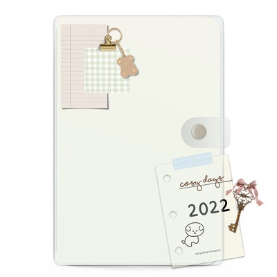 10 Tabs 54 Page Template Digital Notebook Minimalist Trendy Retro Style ...