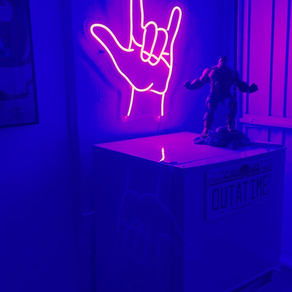 Rock and Roll Neon Sign,rock and Roll Led Sign,rock and Roll Light Sign ...