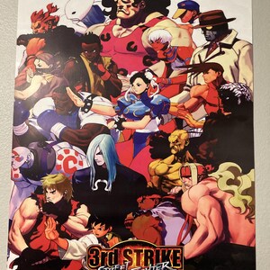 Street Fighter 3 Third Strike Poster - Etsy