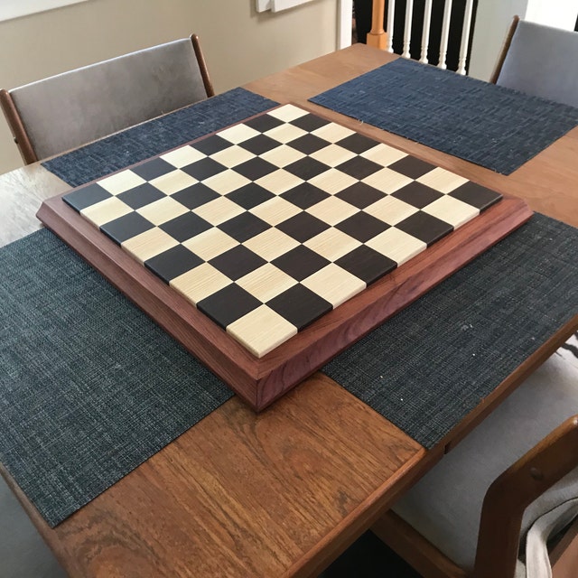 Wooden Chess Board Only Solid Rosewood Wenge Chestnut 