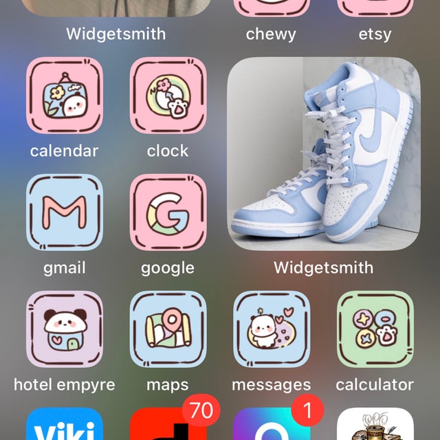 90 Pink Kitty Ios Icons Pack iPhone Theme App Cover -  Finland