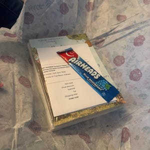 Maria added a photo of their purchase