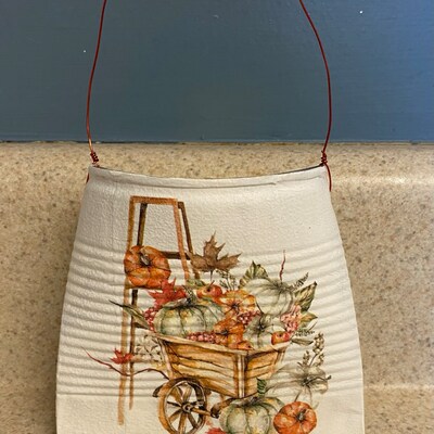 Holly Jolly Cocktail Napkin In White & Multi, Set Of 6 In A Gift Box