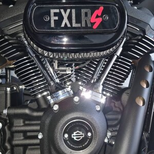 高評価レビュー エアクリーナー M8 114 ハーレー インサート カット FXLRS - パーツ