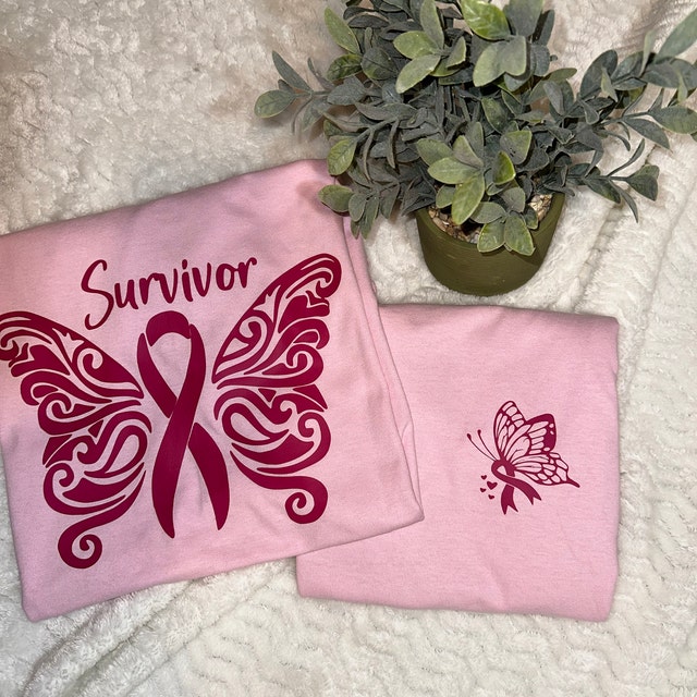 La Conscience De Cancer Du Sein Avec Le Signe De Papillon Et Le Ruban