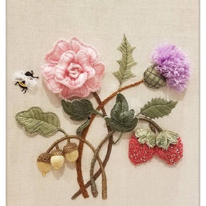 Stumpwork Embroidery スタンプワーク　刺繍 大塚あや子の刺繍の本スタンプワーク: Embroidery | 大塚 あや子