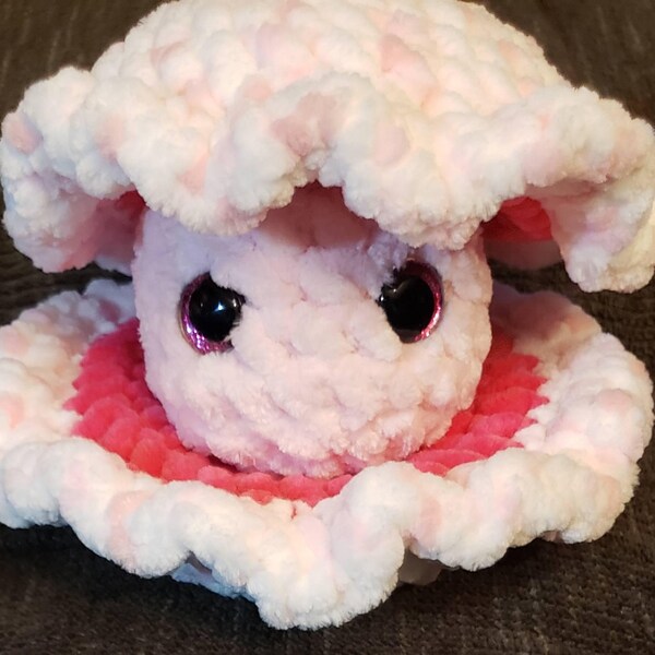 Crochet Pattern Razer Clam Pattern Giant Clam & Mini Clam Crochet Pattern PDF – Amigurumi Sea Creature, No ...