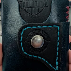 The Rat Pack V2/ Handmade Leather Accessory for Man/ Gift