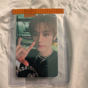 Stray Kids [official] Han Jisung Photocard Maxident Yellow Wood