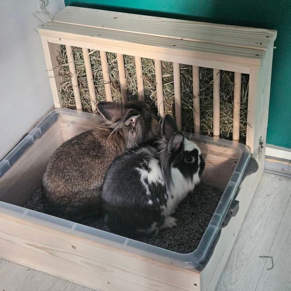 Digging Box For Rabbit XL Digging Box for Rabbits Indoor Use Only - Etsy