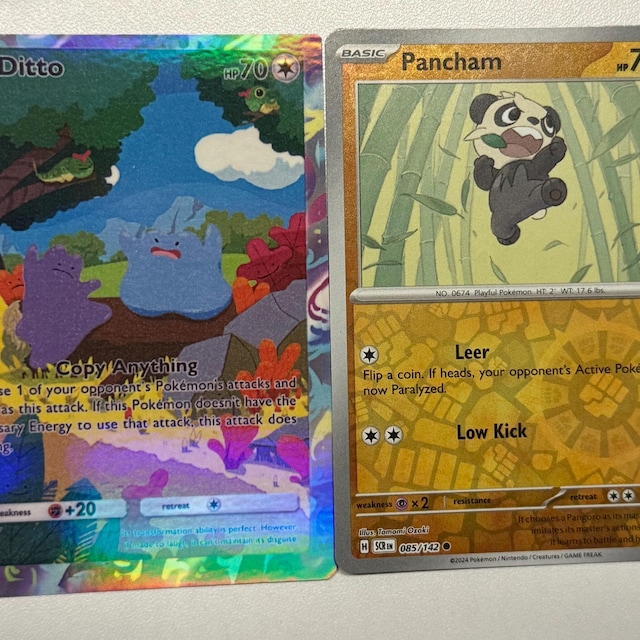 ditto pokemon card full art CGC 9 Mint - Ditto VMAX 051/072 main image 0