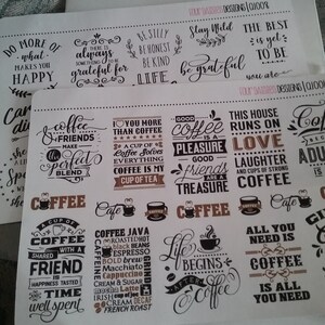 Inspirational Quotes Planner Stickers for Erin Condren Life Planner ...