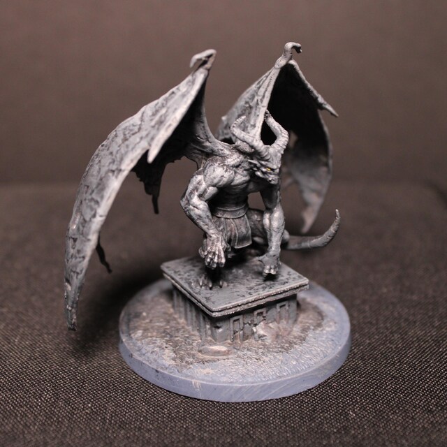 Gargoyle Miniature - Medium Elemental - Temple of Time - Mammoth
