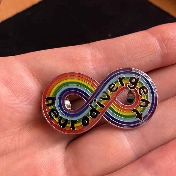 Neurodivergent Pride Large Infinity Rainbow. Autism Acceptance- Pride ...