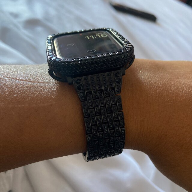 Diamond apple watch band 42mm shop