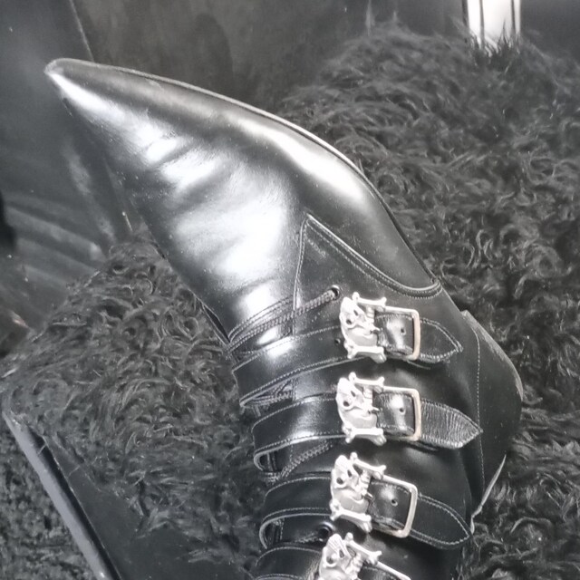 Benjamin - 4 Skull Winklepicker Boot - Etsy