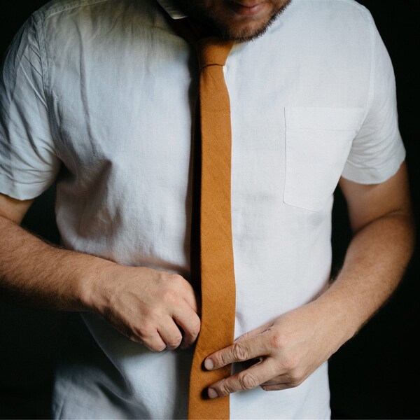 Groomsmen Ties Fully Lined Polyester Satine Fabric Super Skinny Slim Plum NeckTie main image 0