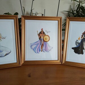 アフロディーテ（ギリシャの女神ファッションイラストプリント