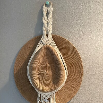 Photo inspiration: Gallery Detail: Macrame Book Hanger Macrame Book Holder Boho Home Decor Farmhouse