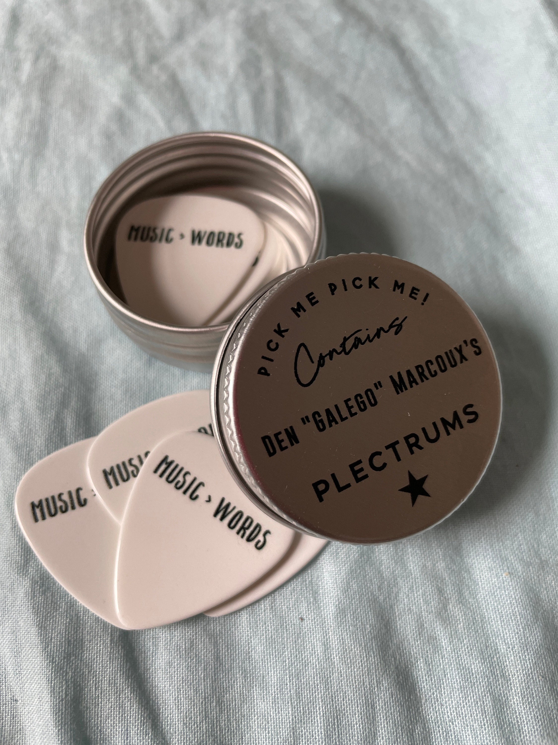 Personalised Guitar Plectrums