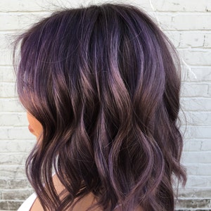 Purple Grey Hair Dye - Etsy