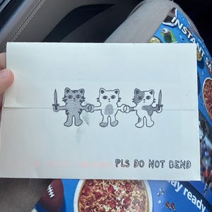 Rebekah added a photo of their purchase