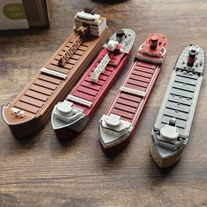 Alpena 3D Printed Floating Toy Model Ship - Etsy