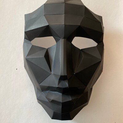 DIY Faun Papercraft Mask Pan's Labyrinth Mask Lowpoly - Etsy