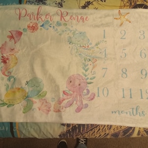 Safari Animals Floral Jungle Baby Girl Blanket Blush Pink Gold - Etsy
