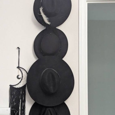 Personalized Cap Rack, Hat Storage, Gift for Father, Home Organization ...