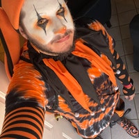 Custom Two Color Pointed Clown Collar Jester Neck Piece Elastic ...