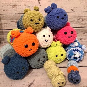 Pattern No-sew Crochet Amigurumi Caterpillar (Download Now) - Etsy