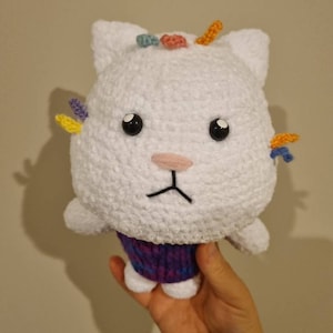 かぎ針編みのパターン Cakey - ギャビーのドールハウス - 編みぐるみ