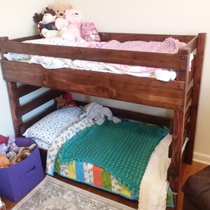 mini bunk beds for toddlers