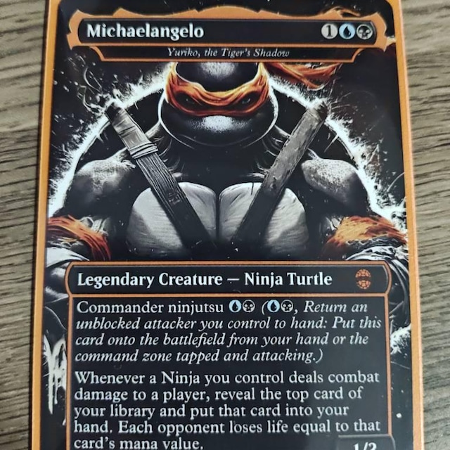 ninja turtles mtg cards Food Chain (Borderless) | Commander | Teenage Mutant Ninja Turtles (TMC) | Magic:  The Gathering