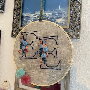 Embroidery Hoop Art PDF Pattern with Instructions Choose Happy Digital ...