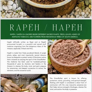 Hape Plant Medicine Guide, Hapéh Ceremony, Amazonian Rapeh Snuff, Sacred  Tobacco, Mapacho Rituals