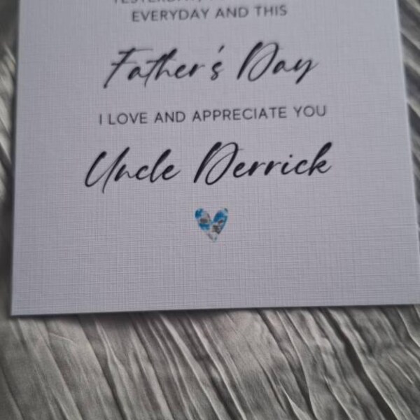 Father's Day Card for Son Poem Father's Day Card for My Son, Father's ...