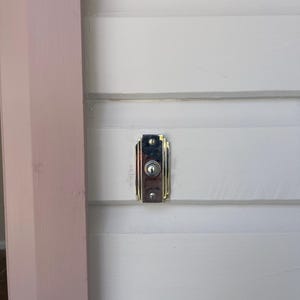 Antique Brass Vacant Engaged Toilet Bathroom Indicator Door Lock Bolt Vintage Occupied Washroom Restroom Changing Lavatory (MORE AVAILABLE)