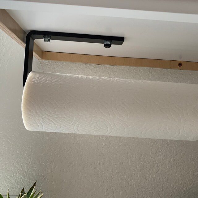 Under shelf kitchen roll holder hotsell