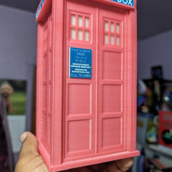 Doctor Who TARDIS, Police Box Pencil Box/desktop Organizer - Etsy UK