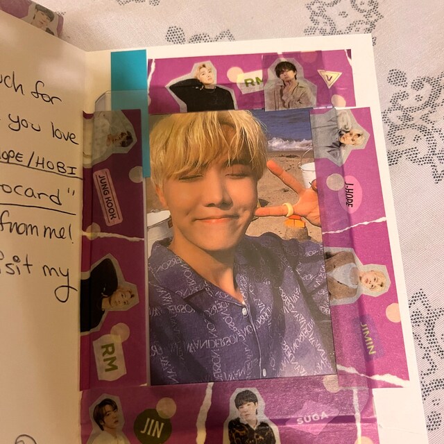 BTS OFFICIAL DICON J-hope/hobi Photo-cards (sold