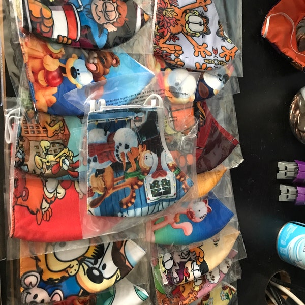 Handmade Custom Face Covers Masks High Q Craft ART Cartoon Toon Fun ...