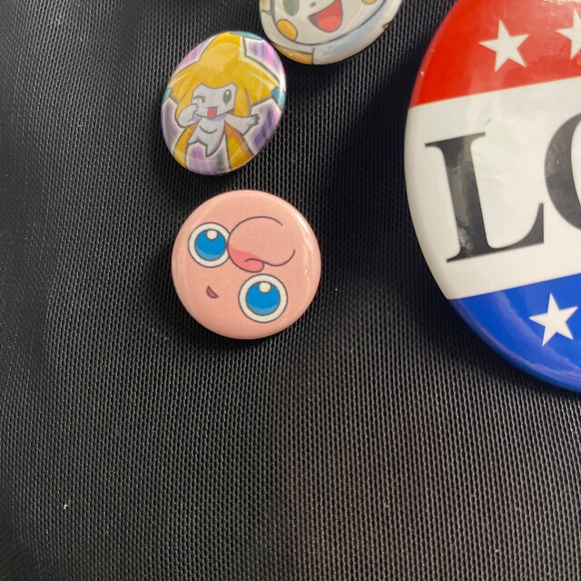 Unova Button Pins - Teddymuffs Designs