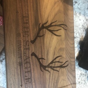 Custom Laser Engraved Teakwood Cutting Board – BuckarooGear.com