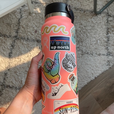 STICKERS / 35 Hydro Flask Stickers VSCO Girl for Laptop - Etsy